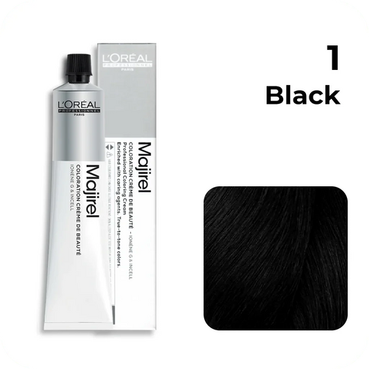 L’Oreal Professionnel Majirel 1 Black 50gm