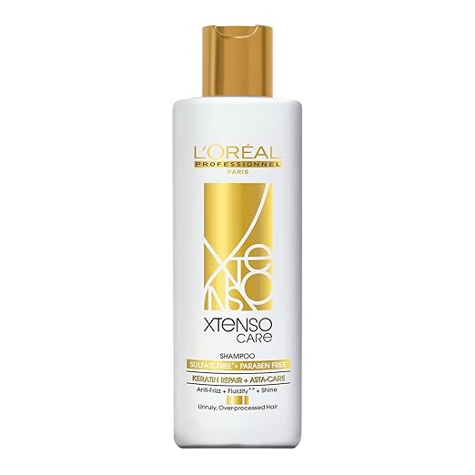 L'Oreal Professionnel Xtenso Care Sulfate-Free Shampoo For Frizz-Free, Shiny & Manageable Hair