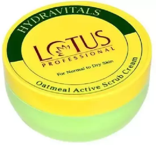 Lotus Professional Hydravitals Oatmeal Active Scrub Cream Scrub  (260 g)