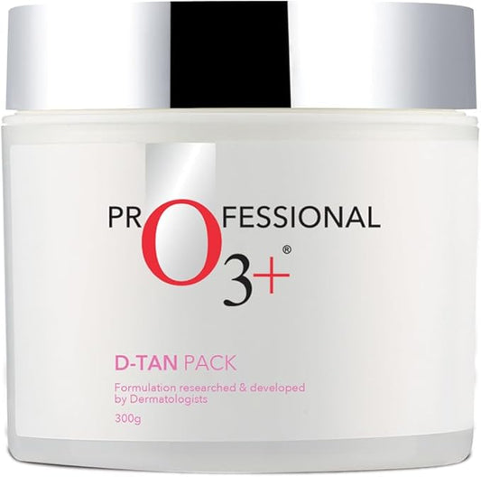 O3+ D-TAN Pack for Instant Tan Removal & Sun Damage Infused with Mint and Eucalyptus Oil - 300 g