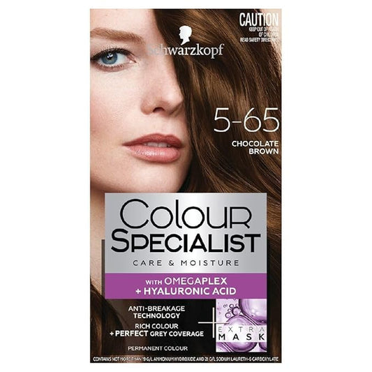 Schwarzkopf Colour Specialist Permanent Hair Colour , 5.65 Chocolate Brown