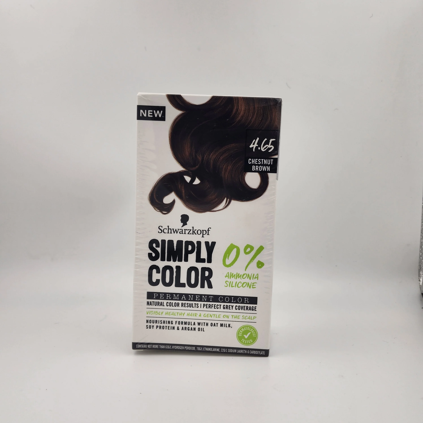 Schwarzkopf Simply Color Permanent Hair Colour , 4.65 Chestnut Brown