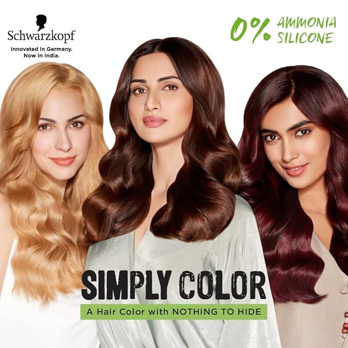 Schwarzkopf Simply Color Permanent Hair Colour , 6.00 Pecan Tart