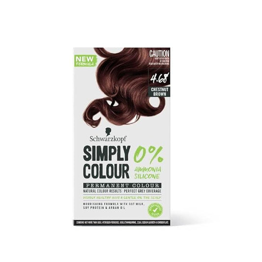 Schwarzkopf Simply Colour Permanent Hair Colour 142.5ml - Chocolate Brown 3.65