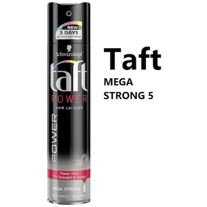 Schwarzkopf TAFT POWER HAIR LACQUER MEGA STRONG 5 250 ML PACK OF 1 Hair Spray  (250 ml)