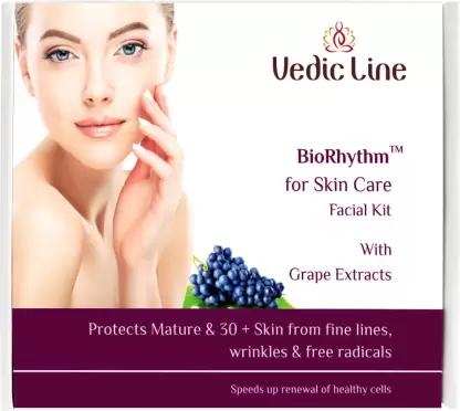 Vedic Line BioRhythm facial Kit  (4 x 87.5 ml)