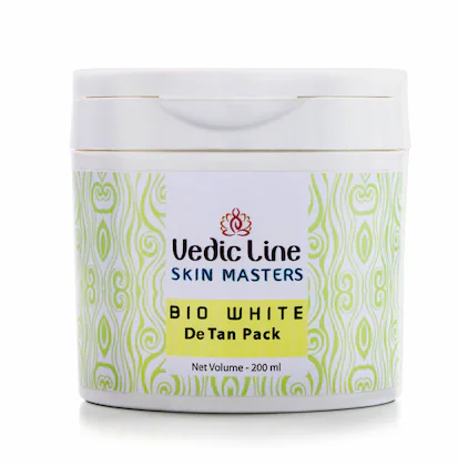 Vedic Line Bio White De Tan Pack (200 ml)