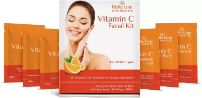 Vedic Line Vitamin C Facial Kit  (10 x 50 ml)